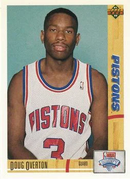 1991-92 Upper Deck Doug Overton Draft Picks #20 card image