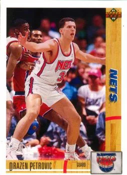 1991-92 Upper Deck Drazen Petrovic #315 card image