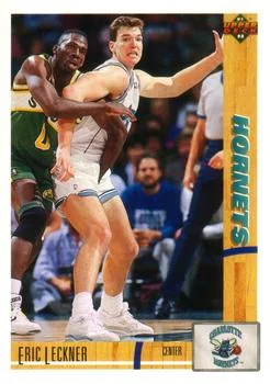 1991-92 Upper Deck Eric Leckner #204 card image