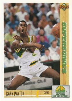 1991-92 Upper Deck Gary Payton #153 card image