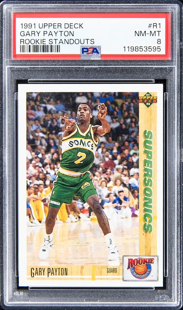 1991-92 Upper Deck Gary Payton Standouts #R1 card image