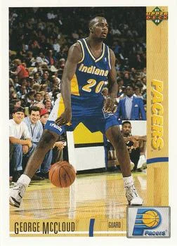 1991-92 Upper Deck George McCloud #233 card image