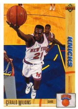 1991-92 Upper Deck Gerald Wilkins #234 card image