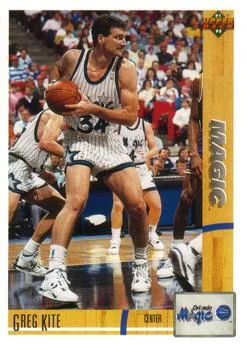 1991-92 Upper Deck Greg Kite #207 card image
