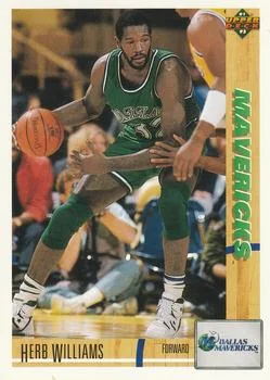 1991-92 Upper Deck Herb Williams #320 card image