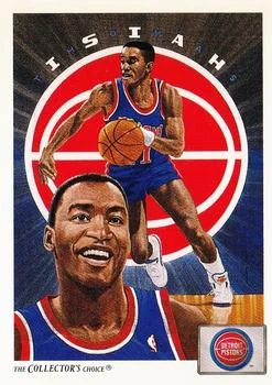 1991-92 Upper Deck Isiah Thomas #91 card image