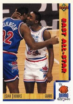 1991-92 Upper Deck Isiah Thomas ASListed #451 card image