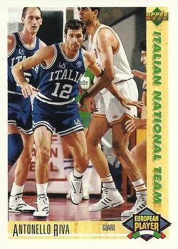 1991-92 Upper Deck Italian Antonello Riva ITA #114 card image