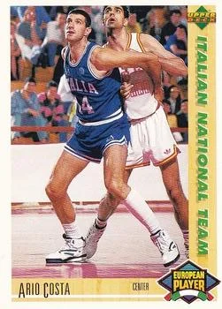 1991-92 Upper Deck Italian Ario Costa ITA #115 card image
