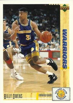 1991-92 Upper Deck Italian Billy Owens #54 card image
