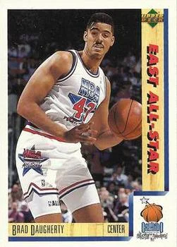1991-92 Upper Deck Italian Brad Daugherty #13 card image