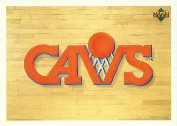 1991-92 Upper Deck Italian Cleveland Cavaliers Logo #135 card image