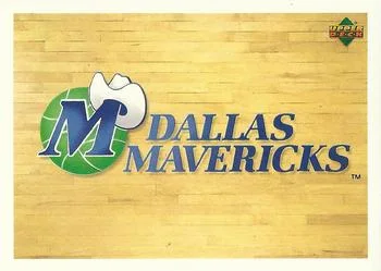 1991-92 Upper Deck Italian Dallas Mavericks Logo #136 card image
