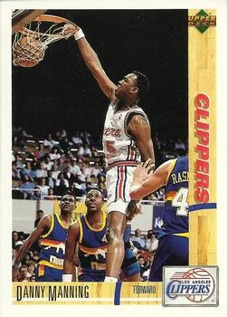 1991-92 Upper Deck Italian Danny Manning #61 card image