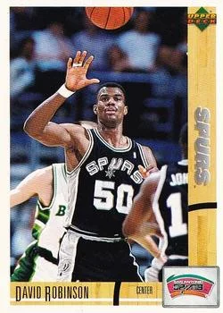 1991-92 Upper Deck Italian David Robinson #92 card image