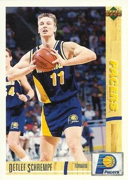 1991-92 Upper Deck Italian Detlef Schrempf #59 card image