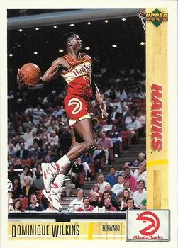 1991-92 Upper Deck Italian Dominique Wilkins #29 card image