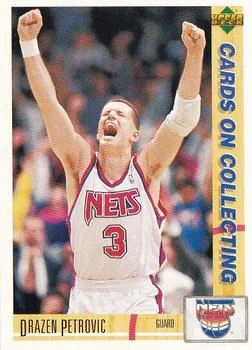 1991-92 Upper Deck Italian Drazen Petrovic COC #179 card image