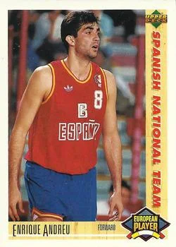1991-92 Upper Deck Italian Enrique Andreu ESP #124 card image