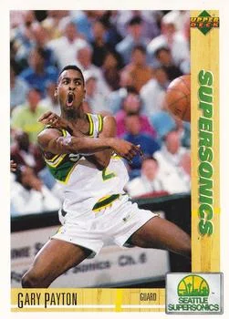 1991-92 Upper Deck Italian Gary Payton #97 card image