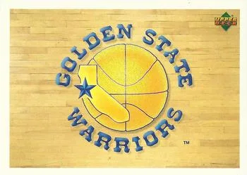1991-92 Upper Deck Italian Golden State Warriors Logo #139 card image