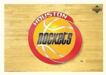 1991-92 Upper Deck Italian Houston Rockets Logo #140 card image