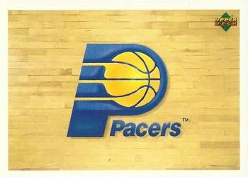 1991-92 Upper Deck Italian Indiana Pacers Logo #141 card image