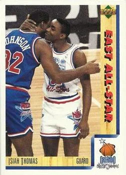1991-92 Upper Deck Italian Isiah Thomas #3 card image