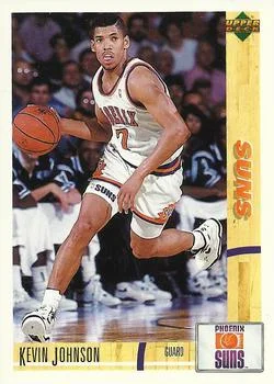 1991-92 Upper Deck Italian Kevin Johnson #84 card image