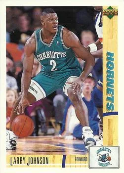 1991-92 Upper Deck Italian Larry Johnson #36 card image
