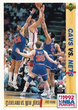 1991-92 Upper Deck Italian Larry Nance / Mark Price #160 card image