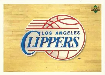 1991-92 Upper Deck Italian Los Angeles Clippers Logo #142 card image