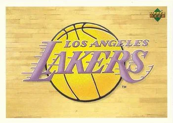 1991-92 Upper Deck Italian Los Angeles Lakers Logo #143 card image