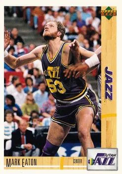 1991-92 Upper Deck Italian Mark Eaton #102 card image