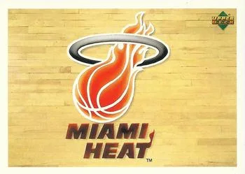 1991-92 Upper Deck Italian Miami Heat Logo #144 card image