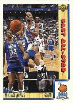 1991-92 Upper Deck Italian Michael Adams #8 card image