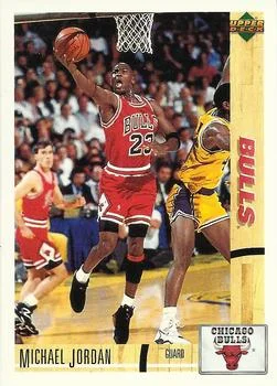 1991-92 Upper Deck Italian Michael Jordan #38 card image