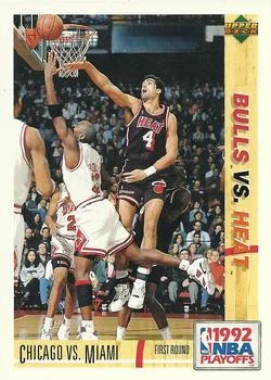 1991-92 Upper Deck Italian Michael Jordan / Rony Seikaly #158 card image