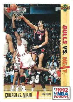 1991-92 Upper Deck Italian Michael Jordan / Rony Seikaly #PO , VAR card image