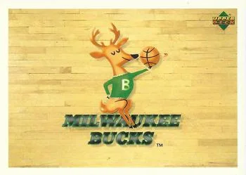 1991-92 Upper Deck Italian Milwaukee Bucks Logo #145 card image