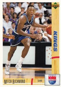 1991-92 Upper Deck Italian Mitch Richmond #89 card image
