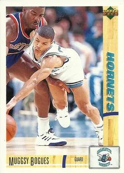 1991-92 Upper Deck Italian Muggsy Bogues #35 card image