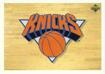 1991-92 Upper Deck Italian New York Knicks Logo #148 card image
