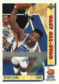 1991-92 Upper Deck Italian Patrick Ewing #7 card image
