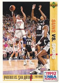 1991-92 Upper Deck Italian Phoenix vs. San Antonio PO #165 card image
