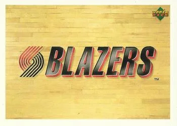 1991-92 Upper Deck Italian Portland Trail Blazers Logo #152 card image