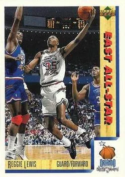 1991-92 Upper Deck Italian Reggie Lewis #10 card image