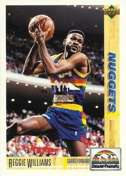 1991-92 Upper Deck Italian Reggie Williams #46 card image