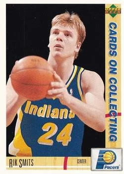 1991-92 Upper Deck Italian Rik Smits COC #183 card image