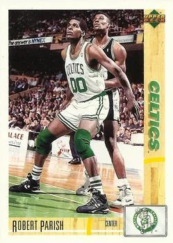 1991-92 Upper Deck Italian Robert Parish #34 card image